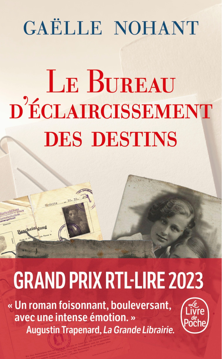 LE BUREAU D-ECLAIRCISSEMENT DES DESTINS - Gaëlle Nohant - LGF