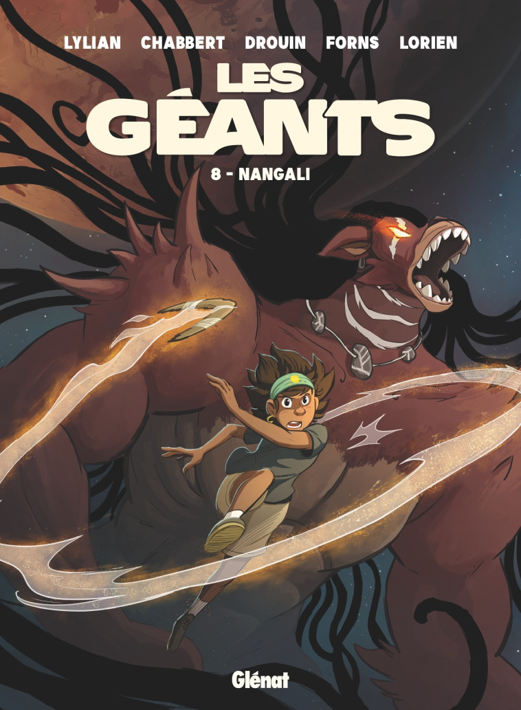 LES GEANTS - TOME 08 - NANGALI - Lylian Lylian, Ingrid Chabbert, Luisa Russo, Charline Forns, Paul Drouin, Lorien Aureyre - GLENAT