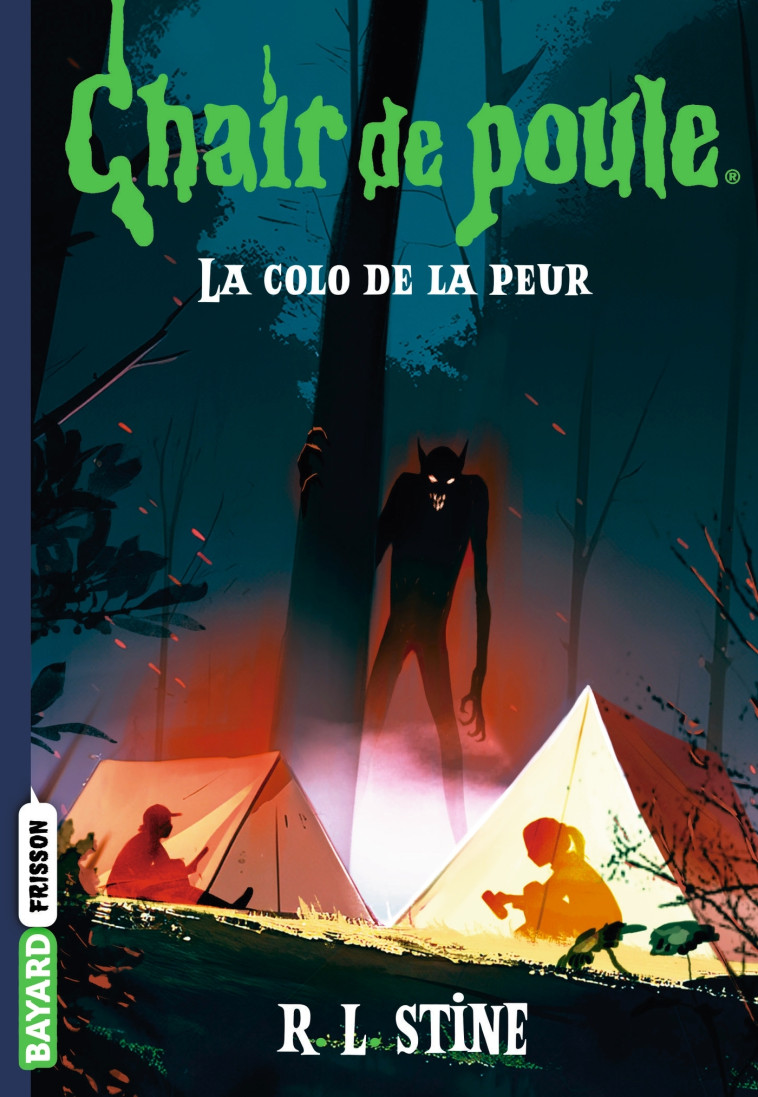 CHAIR DE POULE , TOME 10 - LA COLO DE LA PEUR - R.L Stine, Marie-Hélène Delval, Oriol Vidal - BAYARD JEUNESSE