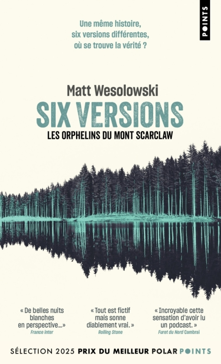 Six versions - Tome 1 : Les Orphelins du Mont Scarclaw - Matt Wesolowski, Antoine Chainas - POINTS