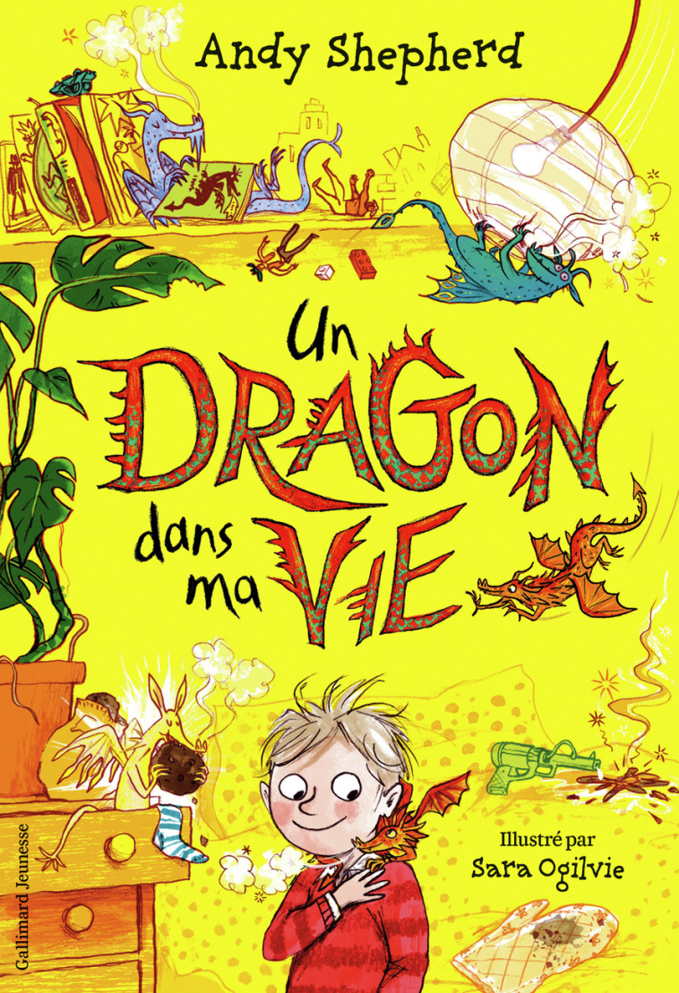 Un dragon dans ma vie -  ANDY SHEPHERD, Andy Shepherd, Sara Ogilvie, Barbara Bessat - GALLIMARD JEUNE