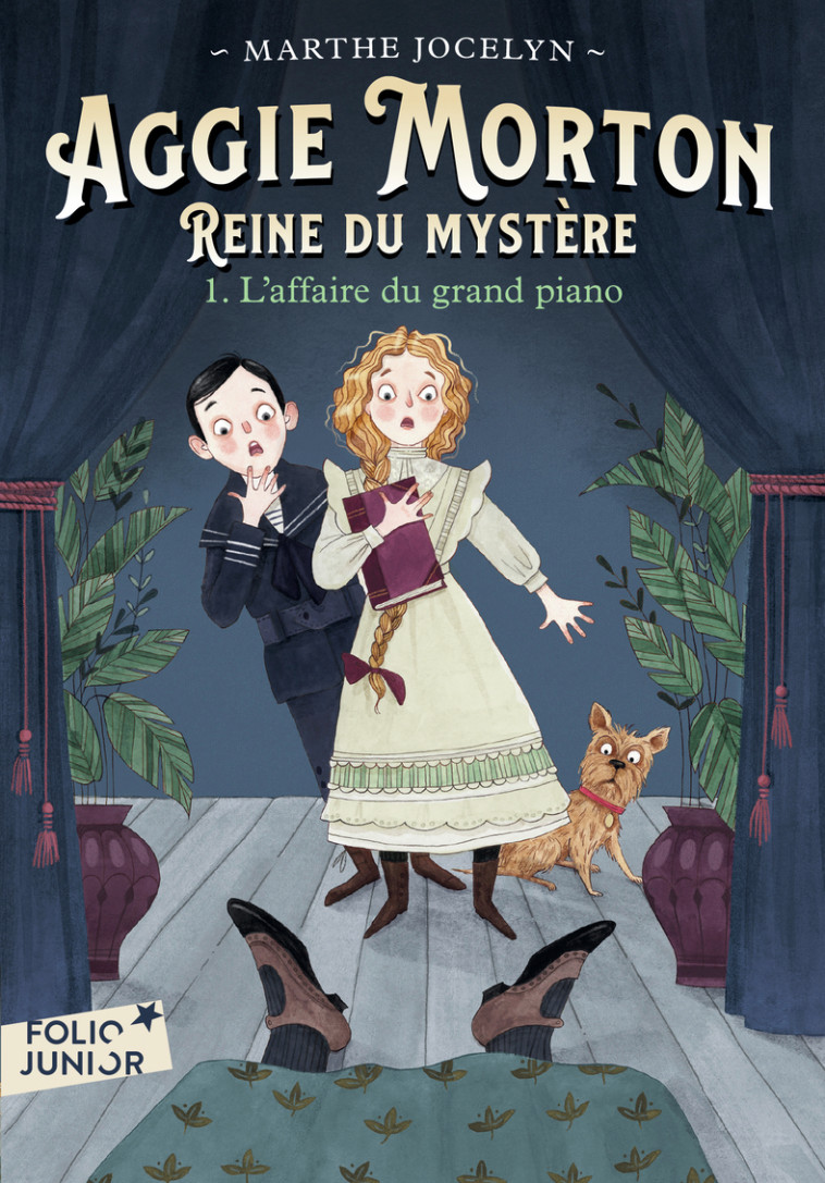 AGGIE MORTON REINE DU MYSTERE - VOL01 - L-AFFAIRE DU GRAND PIANO -  MARTHE JOCELYN, Marthe Jocelyn, Isabelle Follath, Marie Leymarie - GALLIMARD JEUNE