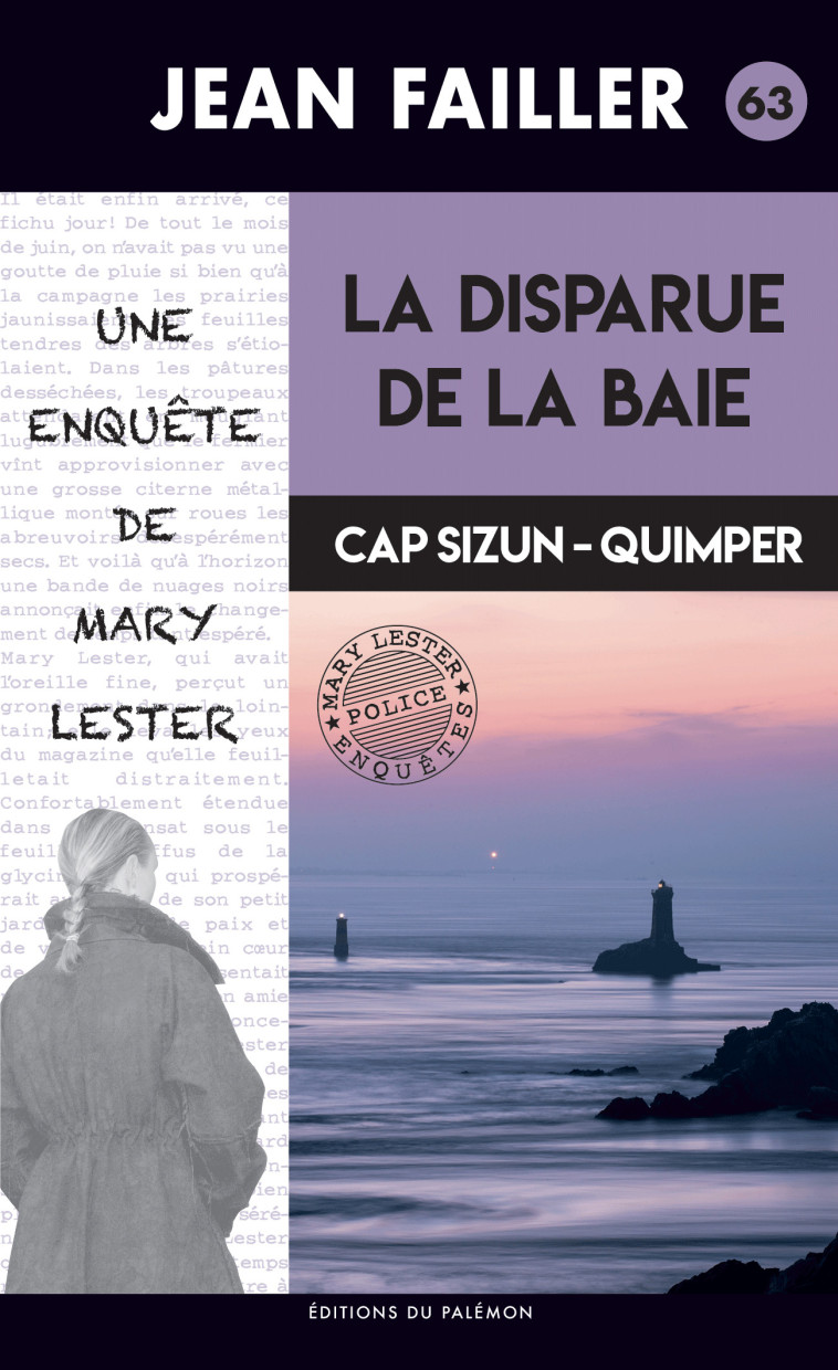 MARY LESTER - T63 - LA DISPARUE DE LA BAIE - jean failler - PALEMON