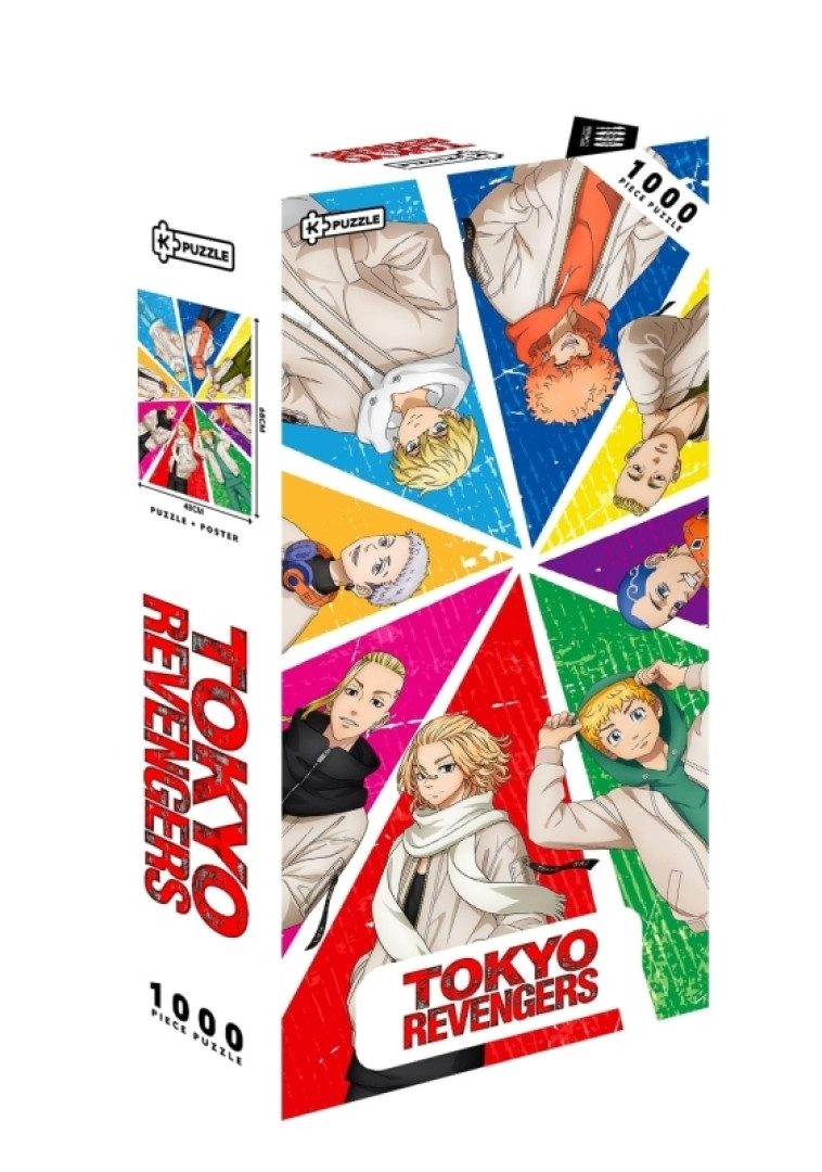 TOKYO REVENGERS - PUZZLE 1000 PIECES - XXX - KPUZZLE