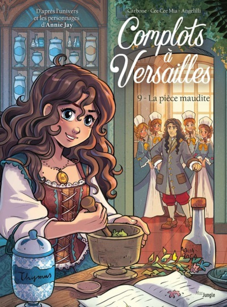 Complots à Versailles - Tome 9 La pièce maudite - Carbone Carbone, Cee Cee Mia, Yellowhale Yellowhale, Mara Angelilli - JUNGLE