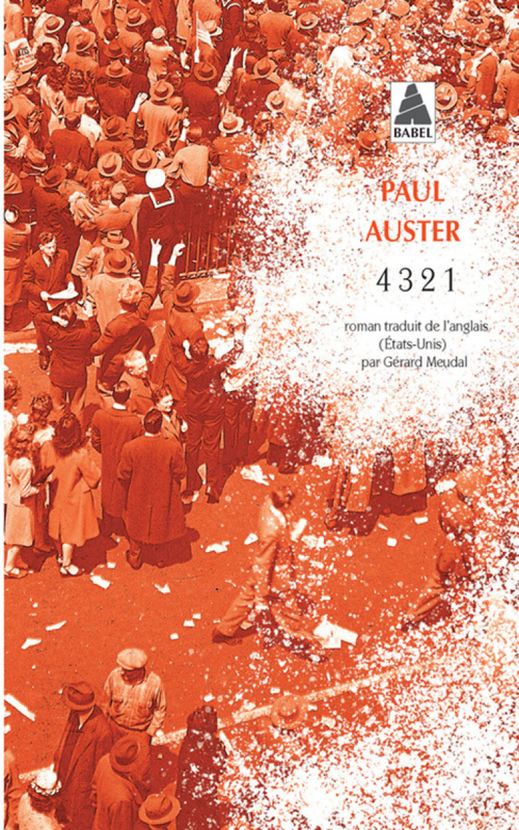 4 3 2 1 - Paul Auster, Gérard Meudal - ACTES SUD