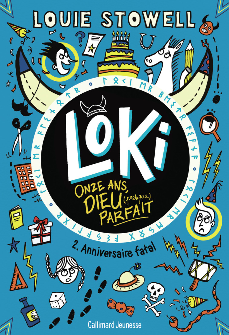 Loki, 11 ans, dieu (presque) parfait - Louie Stowell, Karine Chaunac - GALLIMARD JEUNE