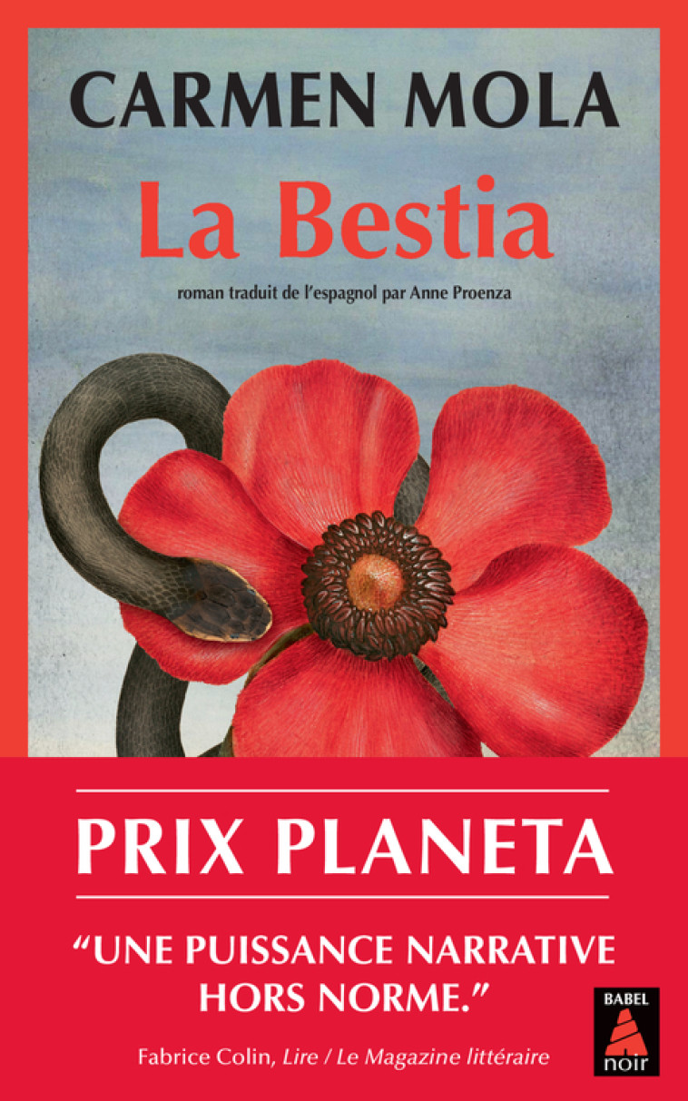 LA BESTIA - Carmen Mola, Anne Proenza - ACTES SUD