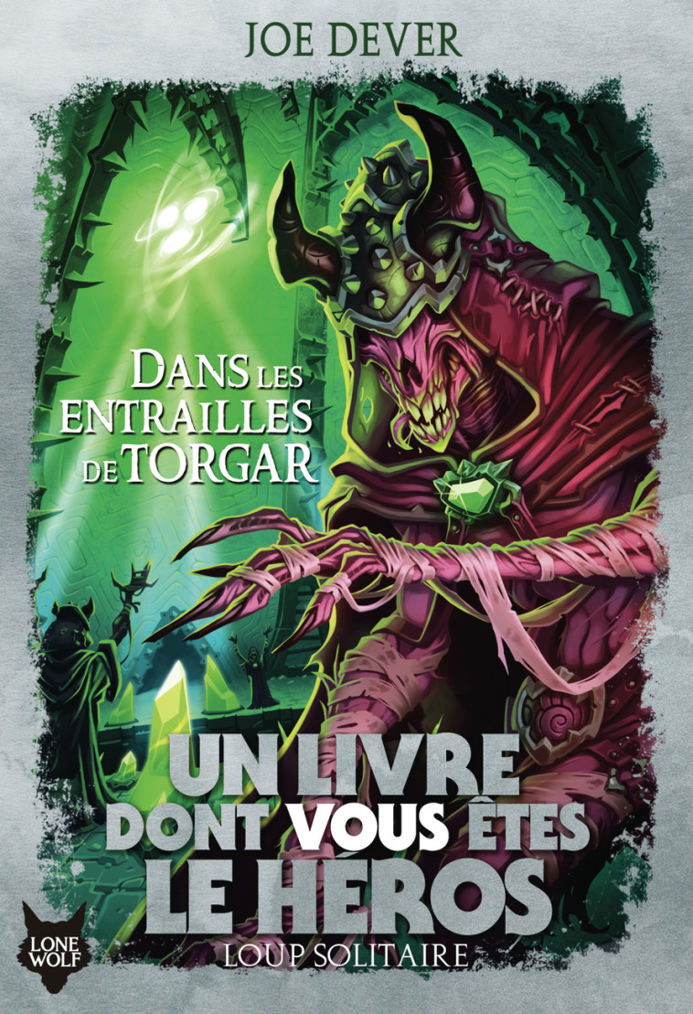 LOUP SOLITAIRE - T10 - DANS LES ENTRAILLES DE TORGAR - JOE DEVER, Brian Williams, Nicolas Grenier - GALLIMARD JEUNE