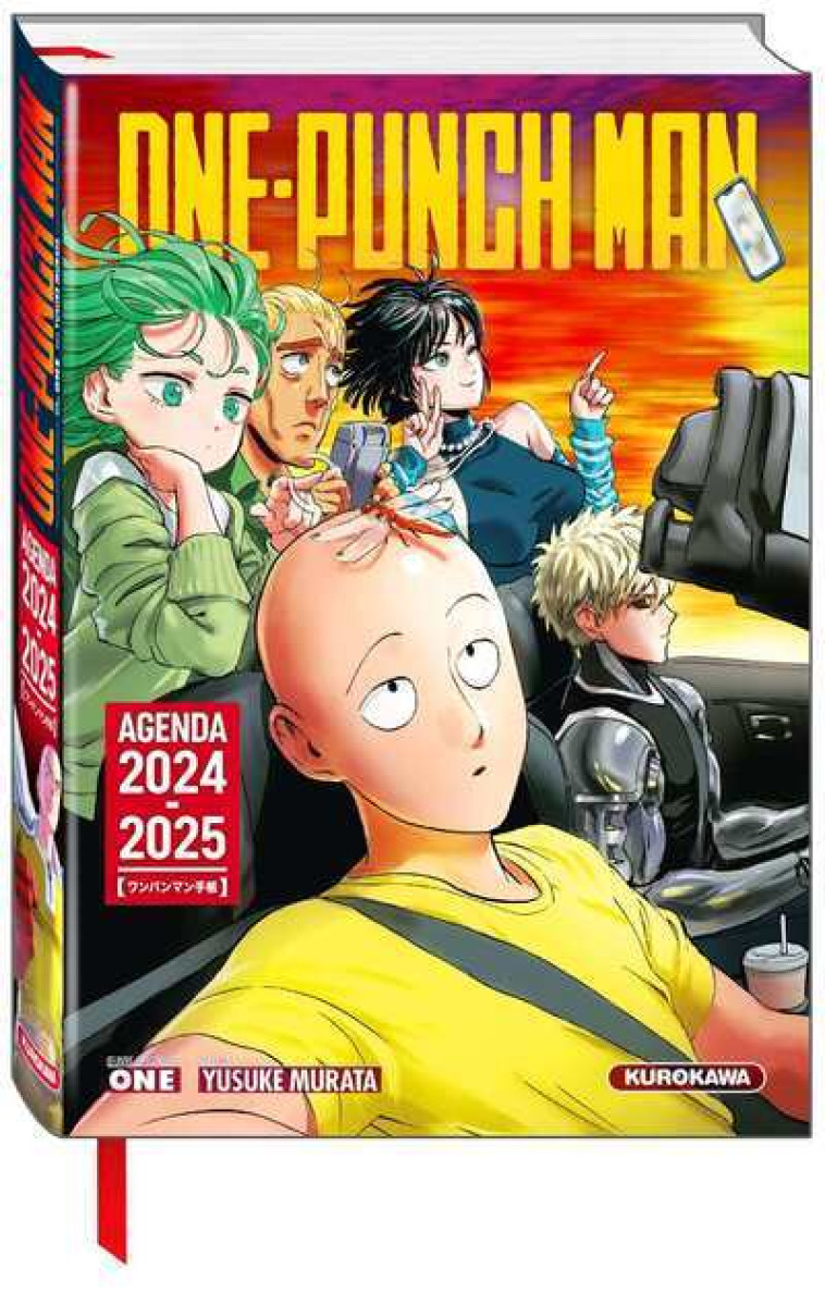 Agenda One-Punch Man 2024-2025 - One One, Yusuke Murata - KUROKAWA