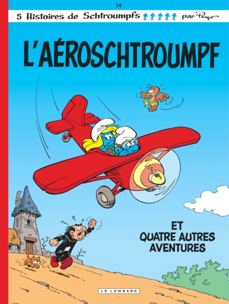 L- LES SCHTROUMPFS LOMBARD - TOME 14 - AEROSCHTROUMPF - Peyo Peyo,  PEYO - LOMBARD