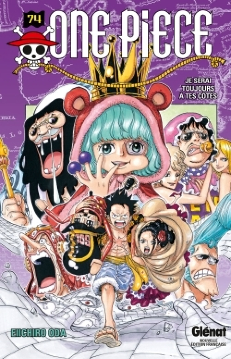 ONE PIECE - EDITION ORIGINALE - TOME 74 - JE SERAI TOUJOURS A TES COTES - Eiichiro Oda - GLENAT