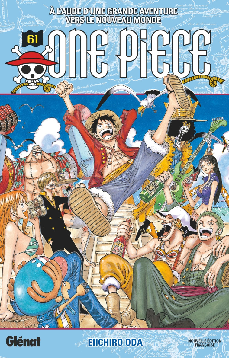 ONE PIECE - EDITION ORIGINALE - TOME 61 - A L-AUBE D-UNE GRANDE AVENTURE VERS LE NOUVEAU MONDE - Eiichiro Oda - GLENAT