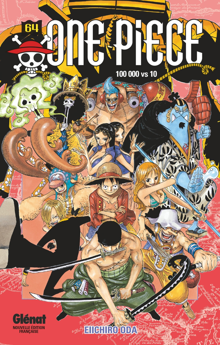 ONE PIECE - EDITION ORIGINALE - TOME 64 - 100000 VS 10 - Eiichiro Oda - GLENAT