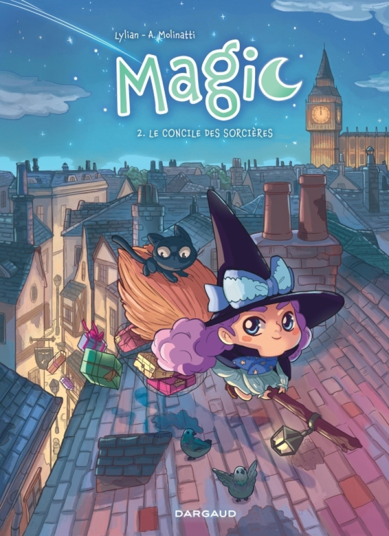 MAGIC - TOME 2 - LE CONCILE DES SORCIERES - Lylian Lylian, Molinatti Audrey Molinatti Audrey,  LYLIAN,  Molinatti Audrey - DARGAUD