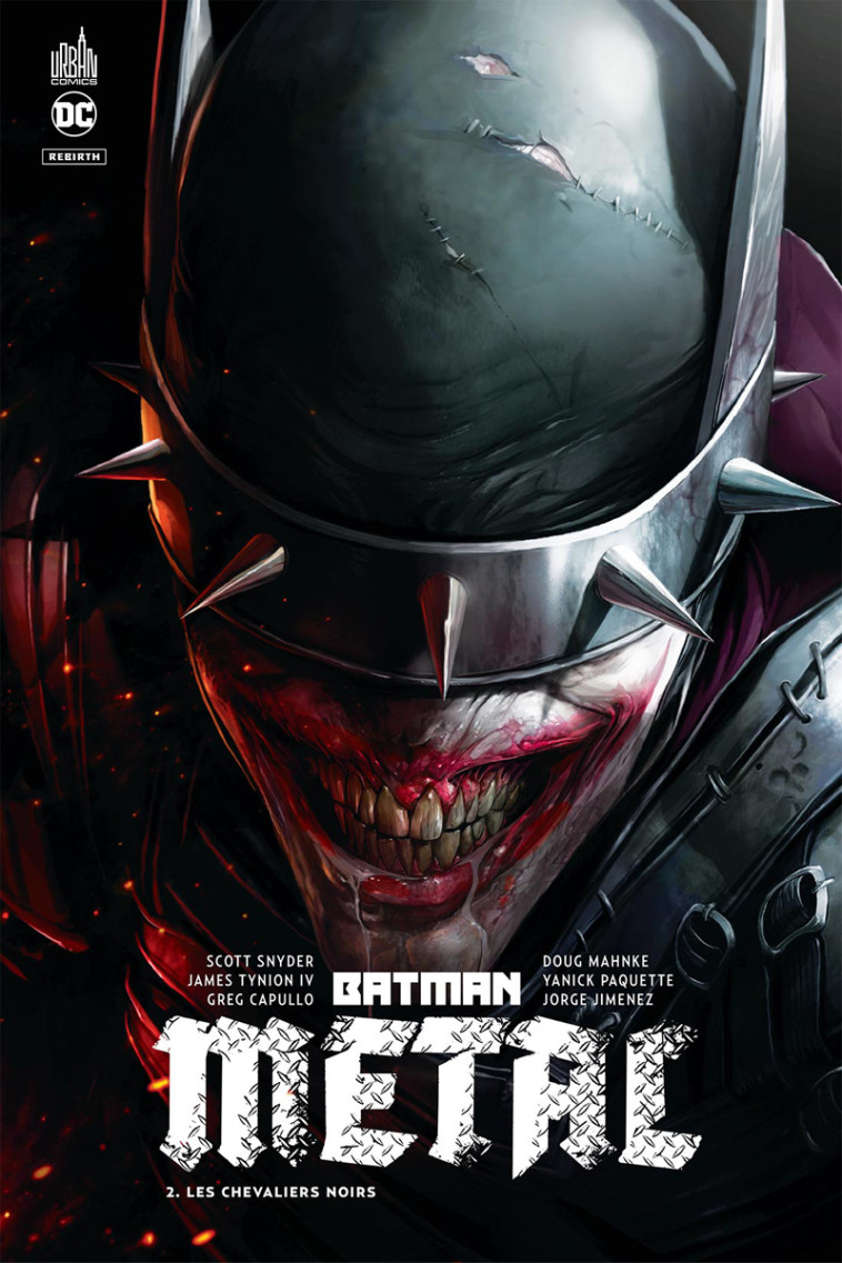 Batman Metal - Tome 2 - Capullo Greg Capullo Greg, Snyder Scott Snyder Scott, Collectif Collectif, TYNION IV James TYNION IV James,  Capullo Greg,  Snyder Scott,  Collectif,  TYNION IV James - URBAN COMICS