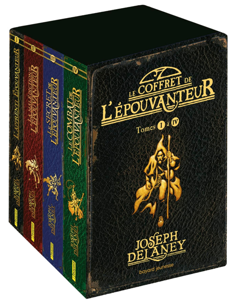 Coffret Épouvanteur T1 à T4 - poche - Marie-Hélène Delval, Joseph Delaney - BAYARD JEUNESSE