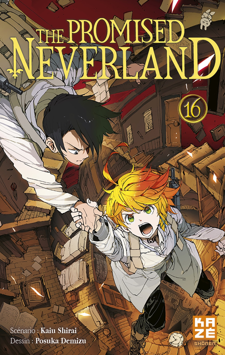 The Promised Neverland T16 - Kaiu SHIRAI, Posuka Demizu - CRUNCHYROLL