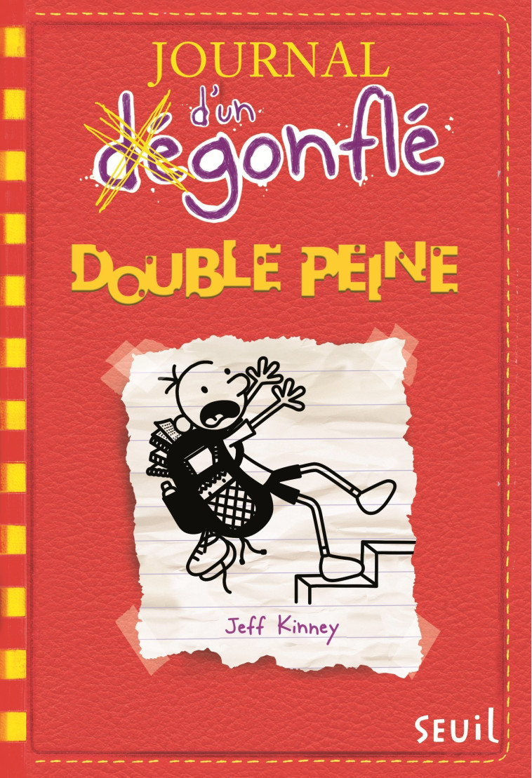 Journal d'un dégonflé - Tome 11 - Double peine - Jeff Kinney - SEUIL JEUNESSE