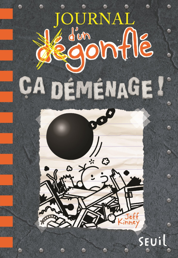 Journal d'un dégonflé - Tome 14 - Ca déménage ! - Jeff Kinney, Natalie Zimmermann - SEUIL JEUNESSE