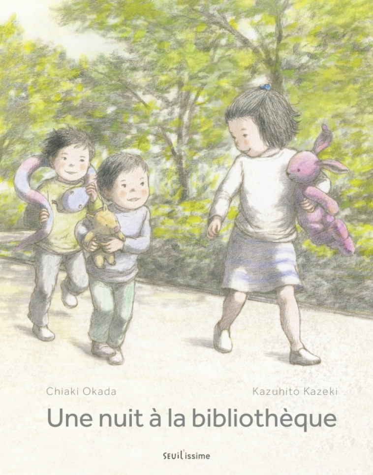 Une nuit à la bibliothèque - Kazuhito Kazeki, Chiaki Okada - SEUIL JEUNESSE