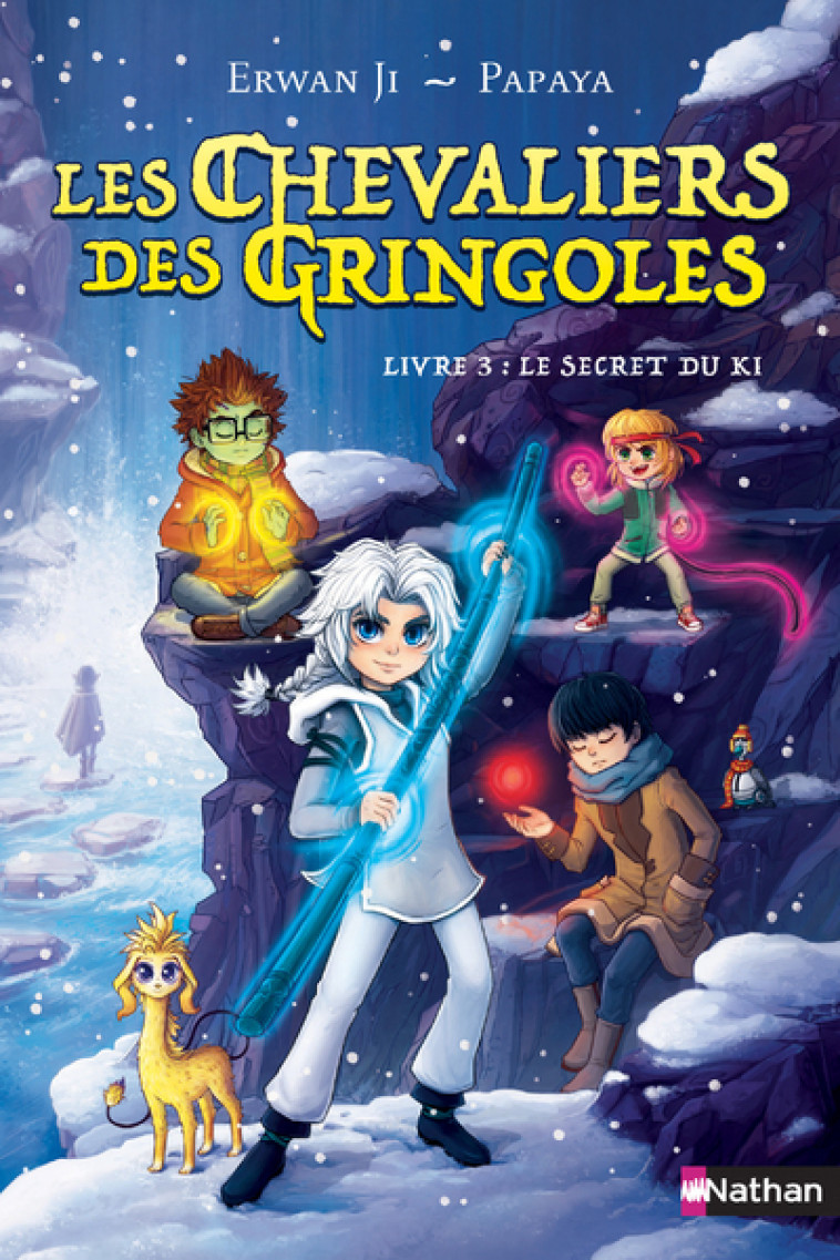 Les Chevaliers Gringoles - tome 3 Le secret du Ki - Erwan Ji, Papaya Papaya - NATHAN