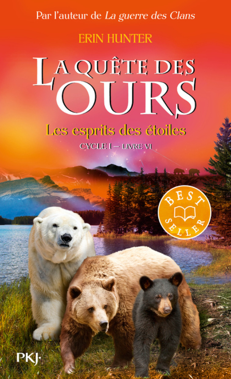 La quête des ours cycle I - tome 6 Les Esprits des étoiles - Erin Hunter, Fabienne Berganz - POCKET JEUNESSE