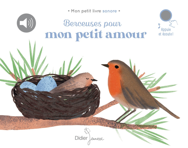 Berceuses pour mon petit amour -  , Lucia Calfapietra - DIDIER JEUNESSE