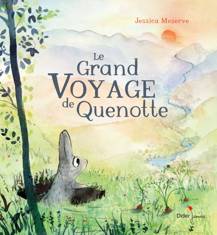 Le Grand Voyage de Quenotte - Jessica Meserve, Michèle Moreau - DIDIER JEUNESSE