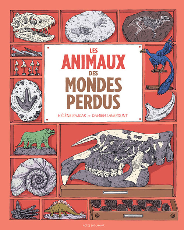 Les animaux des mondes perdus - Hélène Rajcak, Damien Laverdunt, Cécile Colin - ACTES SUD