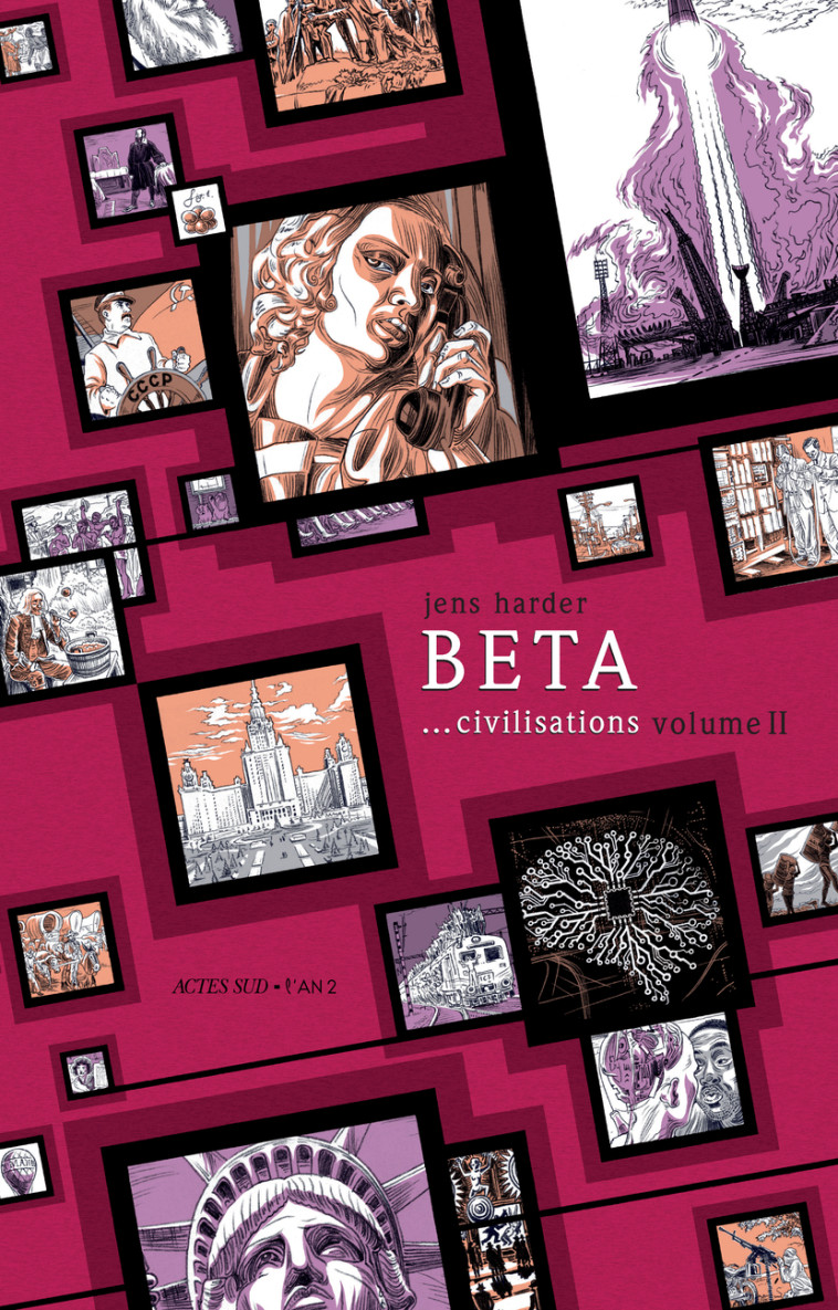 BETA... civilisations - volume 2 - Jens Harder, Stéphanie Lux - ACTES SUD