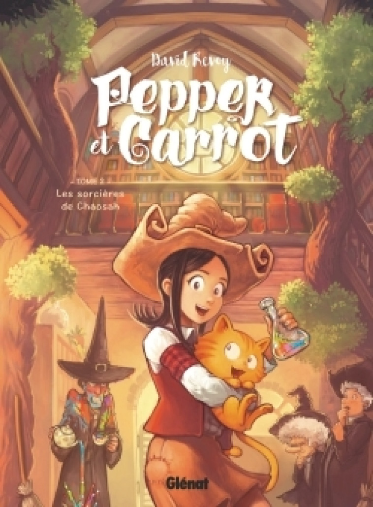 Pepper et Carrot - Tome 02 - David Revoy - GLENAT