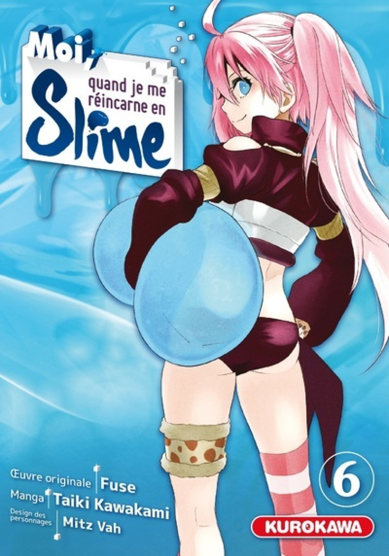 Moi, quand je me réincarne en Slime - tome 6 - Fuse Fuse, Taiki Kawakami, Erica Moriya, Mitz Vah Mitz Vah - KUROKAWA