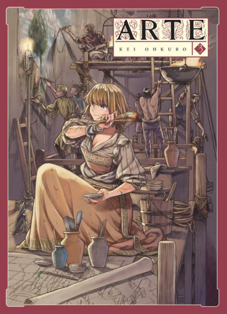 Arte T03 - Tome 3 - Kei Ohkubo, Ryoko Akiyama - KOMIKKU EDTS