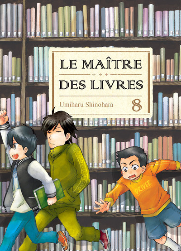 Le maître des livres T08 - Umiharu Shinohara, Fabien Nabhan - KOMIKKU EDTS