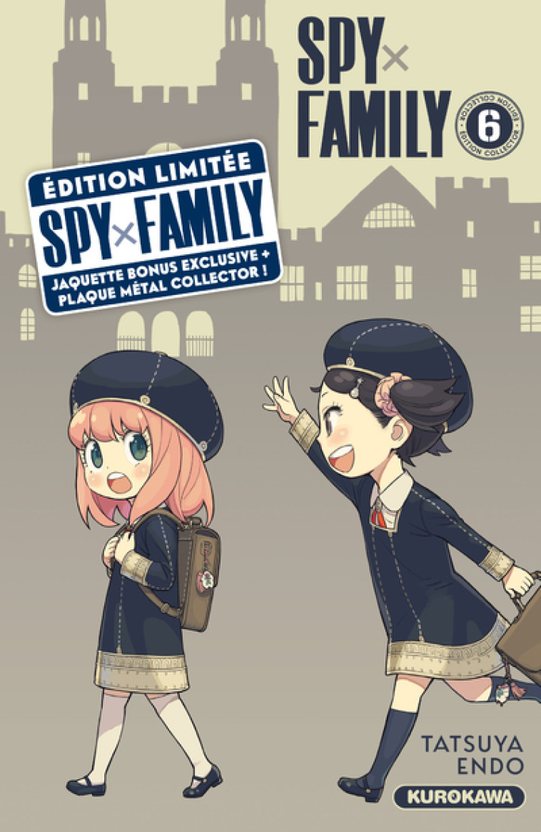 Spy x Family - tome 6 - Collector - Tatsuya Endo, Satoko Fujimoto, Nathalie Bougon - KUROKAWA