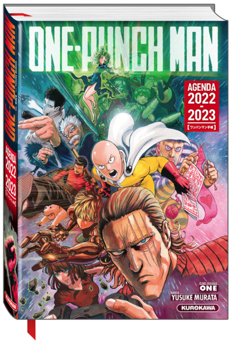 Agenda One-Punch Man 2022-2023 - One One, Yusuke Murata - KUROKAWA