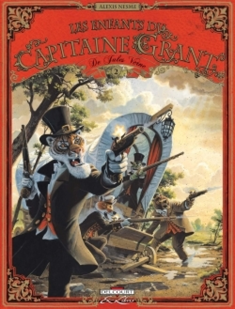 Les Enfants du capitaine Grant, de Jules Verne T02 -  NESME-A - DELCOURT