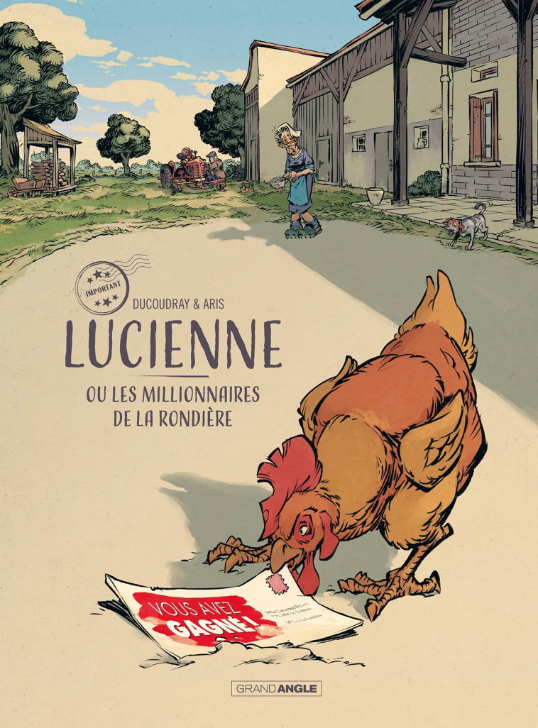 Lucienne ou les millionnaires de la rondière - histoire complète - Aurélien Ducoudray, Gilles Aris Gilles Aris - BAMBOO