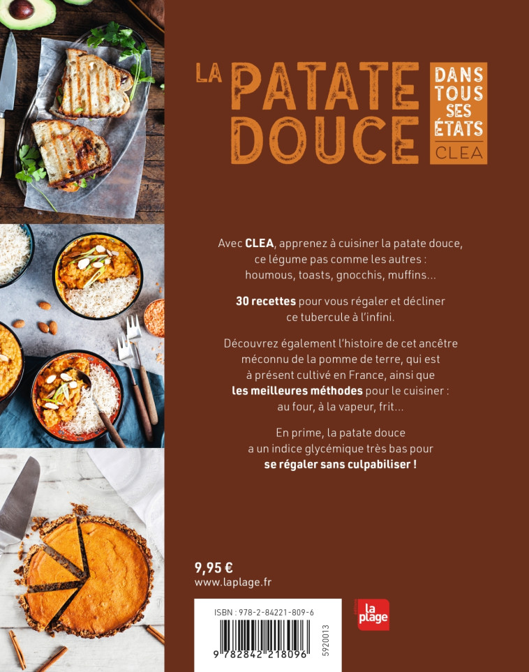 La patate douce dans tous ses états -  Clea - LA PLAGE