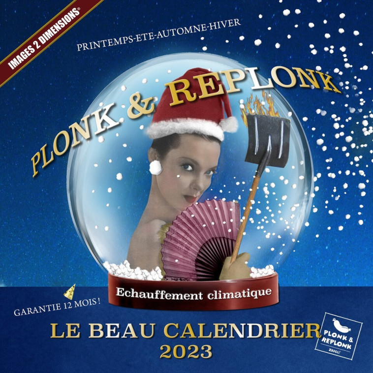 Calendrier 2023 - Jacques Froidevaux - PLONK REPLONK