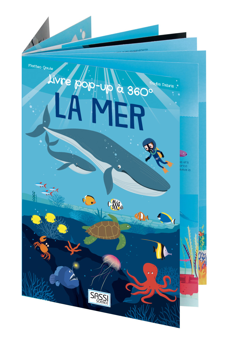 Pop-up 360 - La mer - Matteo Gaule - SASSI