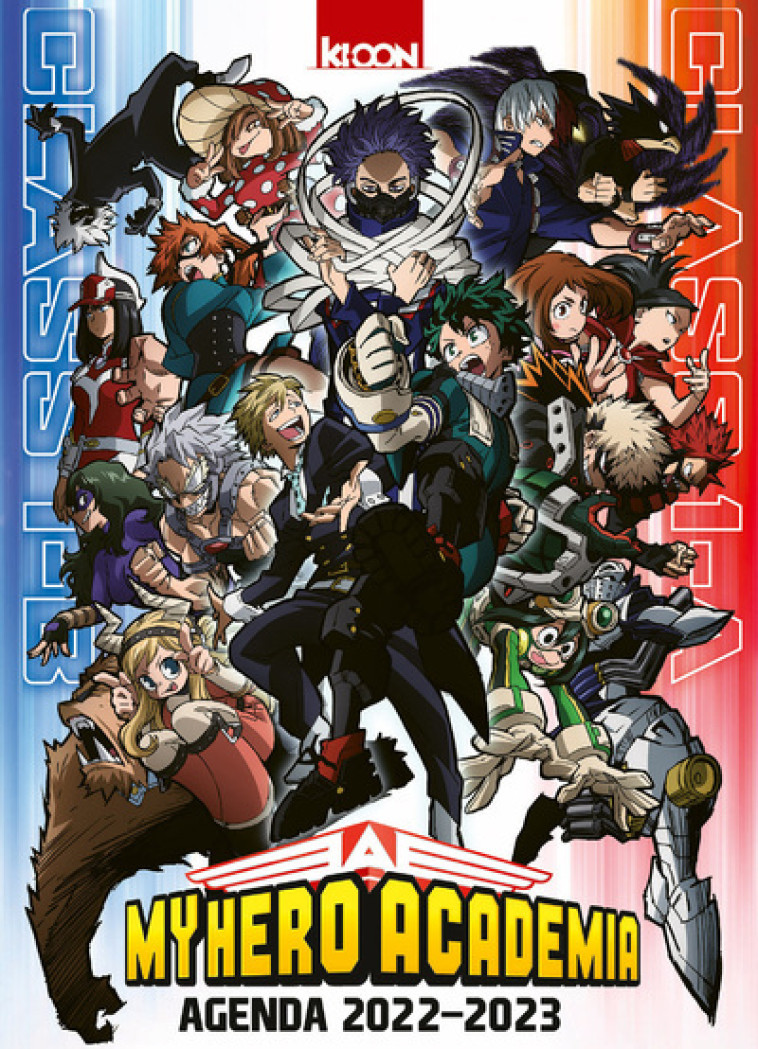 Agenda My Hero Academia 2022-2023 - Kohei Horikoshi - KI-OON