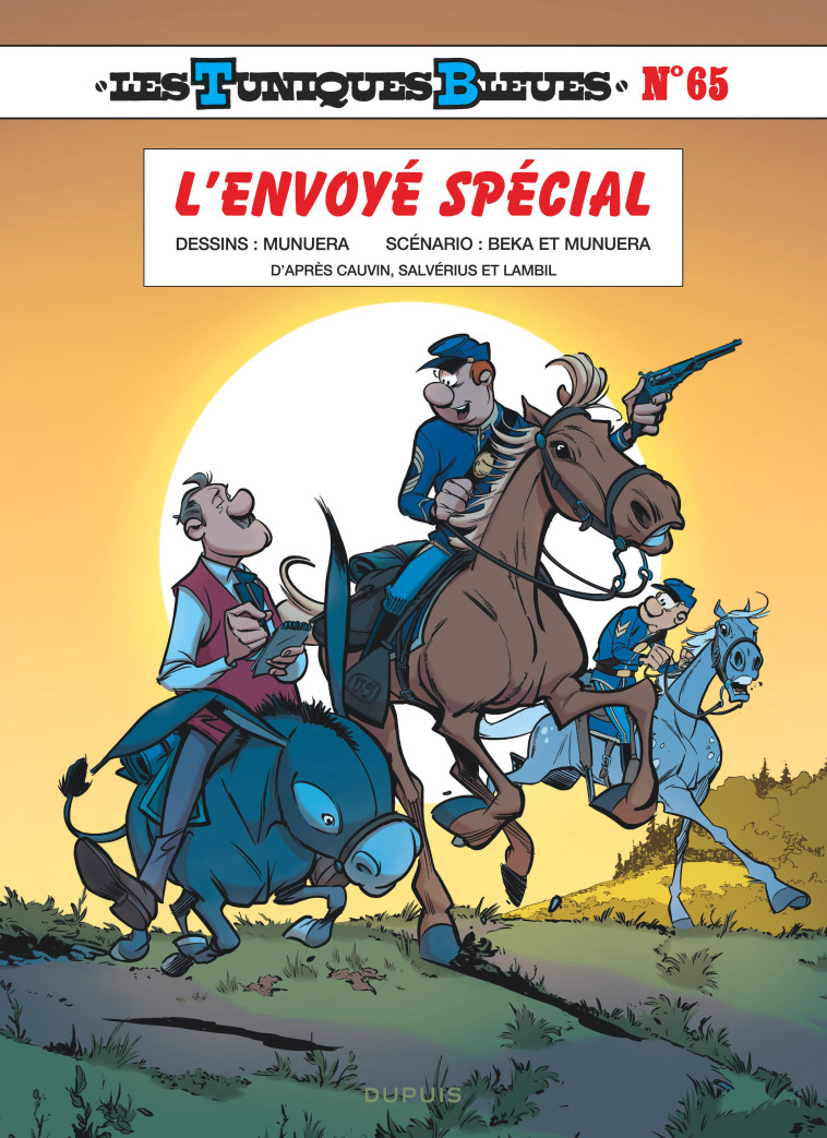 Les Tuniques Bleues - Tome 65 - L'envoyé spécial - Beka Beka, Munuera Jose Luis Munuera Jose Luis - DUPUIS