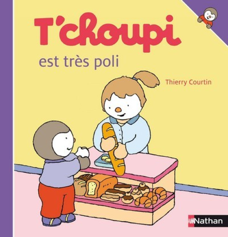 T'choupi est très poli - Thierry Courtin - NATHAN