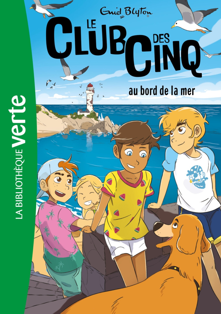 Le Club des Cinq 11 NED - Le Club des Cinq au bord de la mer - Enid Blyton - HACHETTE JEUN.