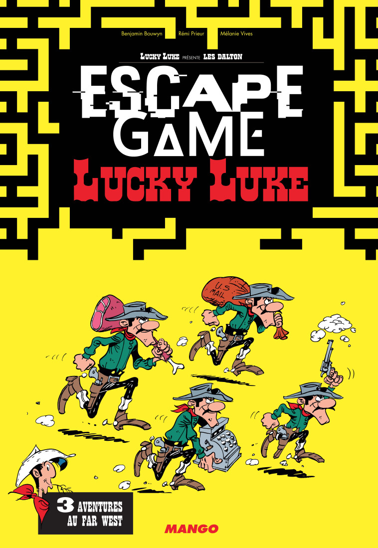 Escape game Lucky Luke - Benjamin Bouwyn, Rémi Prieur, Mélanie Vives - MANGO