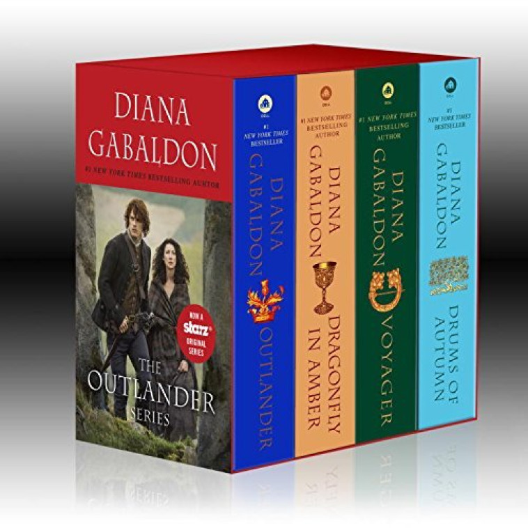 Outlander Series 1-4 4-Book Boxed Set -  Gabaldon, Diana - DELL