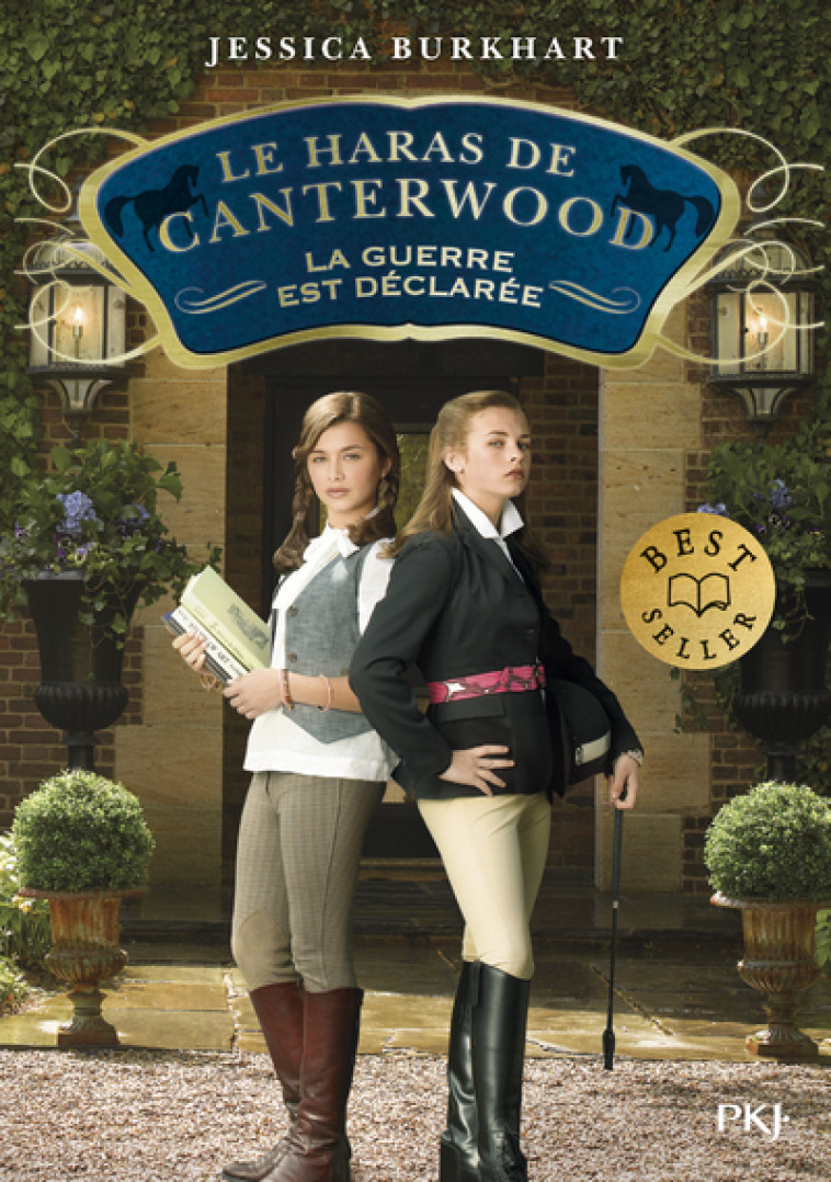 Le haras de Canterwood - tome 02 La guerre est déclarée - Jessica Burkhart, Christine Bouchareine - POCKET JEUNESSE