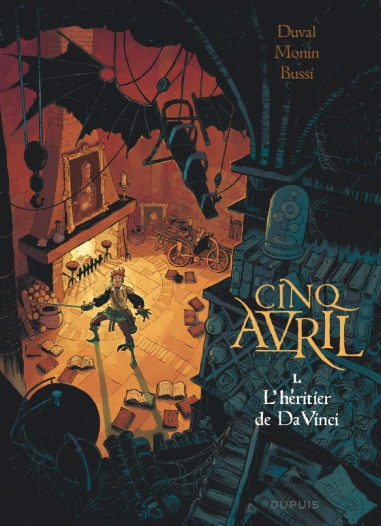 Cinq Avril - Tome 1 - L'héritier de Da Vinci -  Duval Fred - DUPUIS